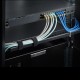 StarTech.com Barra 1U de Amarre Horizontal para Gestión de Cables en Rack
