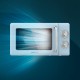 Cecotec ProClean 3110 Retro Encimera Microondas con grill 20 L 700 W Azul