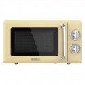 Cecotec 01708 microondas Encimera Microondas combinado 20 L 700 W Beige, Acero inoxidable