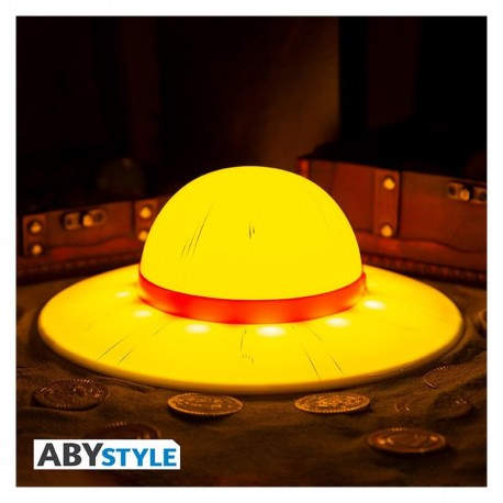 Lampara abystyle one piece sombrero de paja