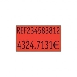 ETIQ.PRECIOS PRYSE REM.26x16 NARANJA