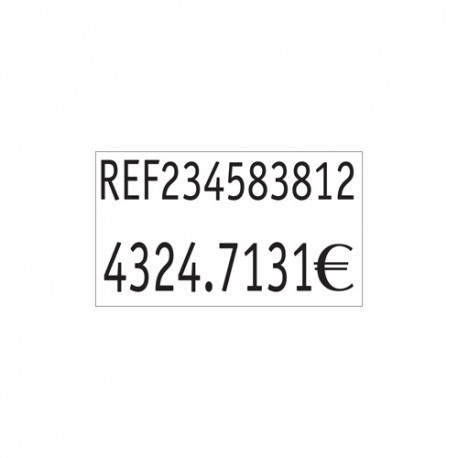 ETIQ.PRECIOS PRYSE REM.26x16 BLANCO