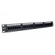 Phasak Patch panel 19'' 24P Cat.6 UTP RJ45 DUAL 1U - PU 2420