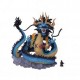Figura tamashii nations one piece figuarts zero one piece kaido king of the beasts dragon form super fierce battle