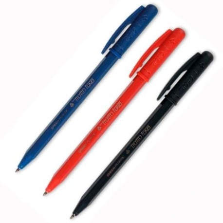 BOLIGRAFO TRATTO UNO 1MM RETRACTIL AZUL