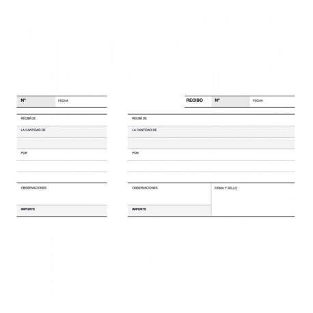 TALONARIO APLI RECIBO 100H 1/3 AP LITOS CAST