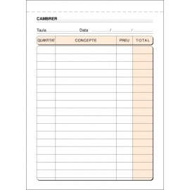 TALON. CAT. CAMAREROS 8º NATURAL LOAN