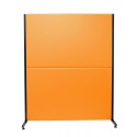 Biombo Valdeganga similpiel naranja