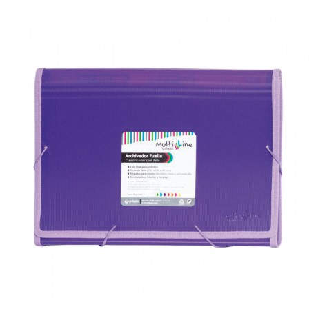 CARP. CLASIF GRAFOPLAS MULTILINE 13DIV PP Fº VIOL