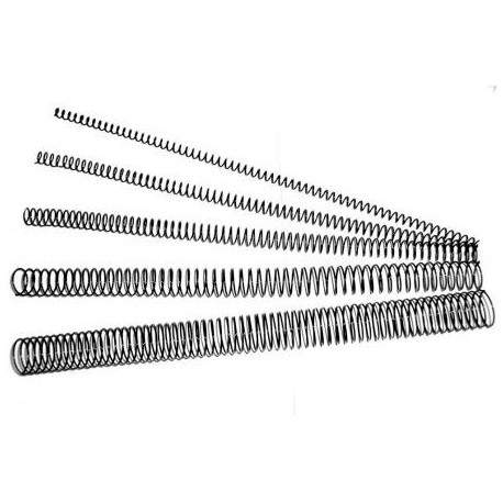 DHP ESPIRAL METÁLICA 5:1 10MM A4 NEGRO C/100