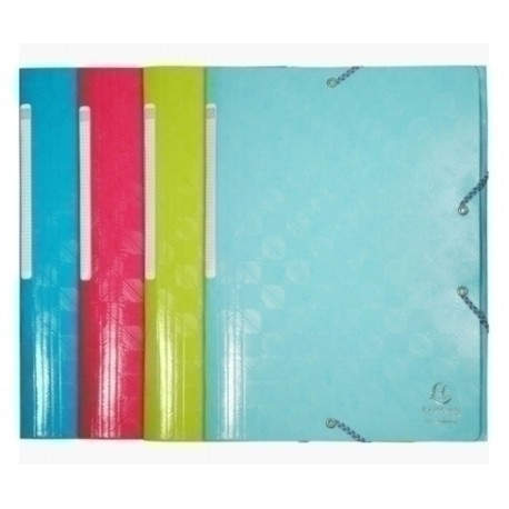 CARPETA SOLAP.EXACOMPTA 1928 12x16 SURT. - Pack de 20 unidades