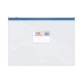 DOSSIER SOBRE DOHE ZIP Fº APAIS. PVC AZU - Pack de 24 unidades