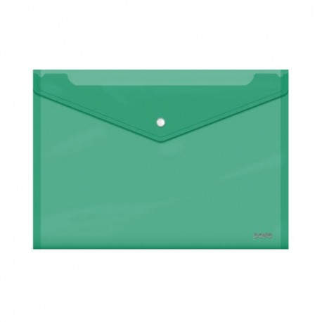 SOBRES POLIPROPILENO BROCHE VERDE FOLIO APAISADO 360X255 DOHE 91479