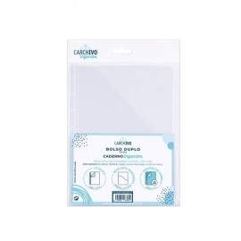 DOSSIER DOBLE BOLSA CARCHIVO INGENIOX A5 - Pack de 25 unidades