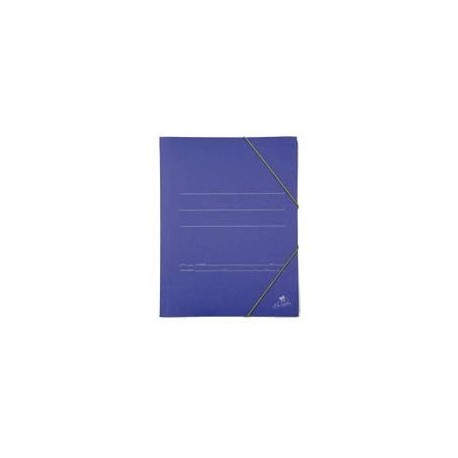 CARPETA CARTON AZUL 500 GR./M2. CUARTO GOMA SOLAPA MARIOLA 1045