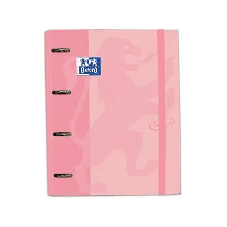 CARPEBLOCK OXFORD 4AN 100H A4 5X5 TOUCH FLAMINGO