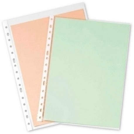 FUNDA MULT.PARDO PP 90µ CRIS.A4 16 P/100