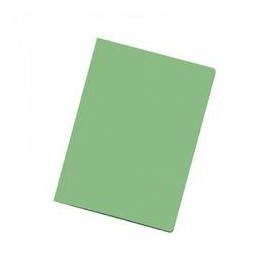 DOHE SUBCARPETA CARTULINA VERDE SUAVE A4 FASTENER 180GR -50U-