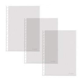 DOHE FUNDA MULTITALADRO 16 PP CRISTAL A4 70 MICRAS PREMIUM CRISTAL -100U-