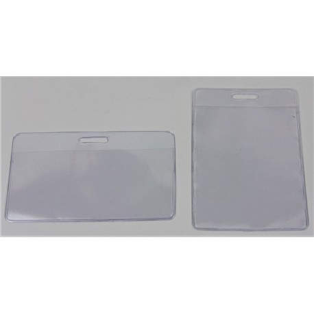 CAJA 50 FUNDAS IDENTIFICACION PVC NATURAL 90X62MM IBERPLAS 107450