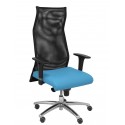 Sillon Sahuco similpiel azul claro