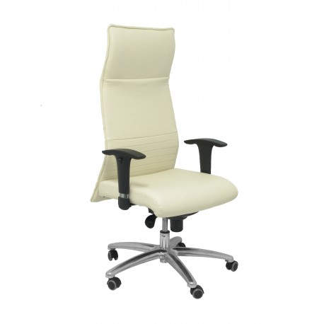 Sillón Albacete XL similpiel crema hasta 160kg