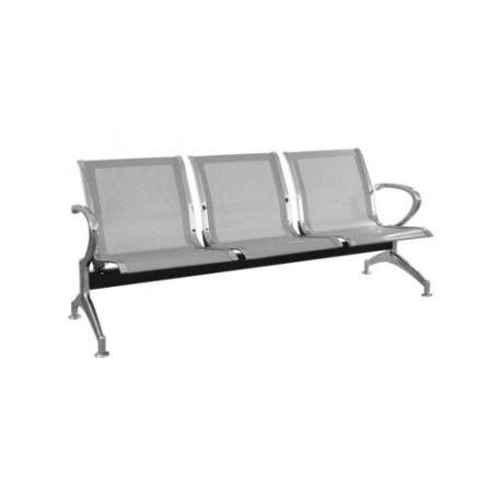 Bancada Acebrón 3 plazas aluminio