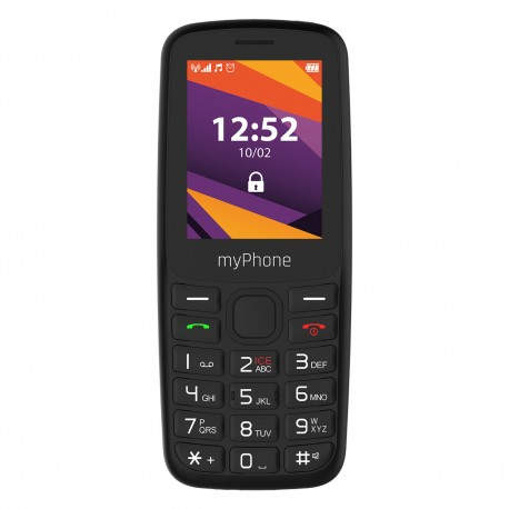 Telefono movil myphone 6410 2.4pulgadas -  4g -  negro