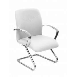 PIQUERAS Y CRESPO - Sillón Caudete confidente patín bali blanco - 117CPBALI10