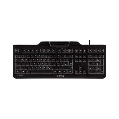 Cherry Teclado lector chip integrado (DNIe)  USB Negro