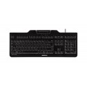 Cherry Teclado lector chip integrado (DNIe)  USB Negro