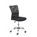 Silla Pardal respaldo malla negro asiento