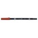 ROTULADOR TOMBOW DOBLE PUNTA PINC. ROJO - Pack de 6 unidades