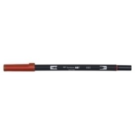 ROTULADOR TOMBOW DOBLE PUNTA PINC. ROJO - Pack de 6 unidades