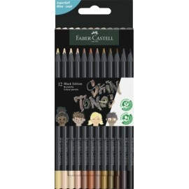 LAPICES COLOR FABER CASTELL B.E. SKIN E/ - Pack de 5 unidades