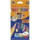 LAPICES COLOR BIC EVOL.STRIPES est.12