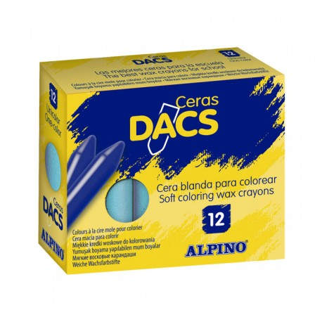 DACS CERAS DACS 55MM AZUL CELESTE ESTUCHE DE 12