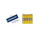 ESTUCHE 12 CERAS MANLEY MNC04704 OX. AMARILLO
