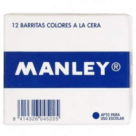 ESTUCHE 12 CERAS MANLEY MNC05106 SOMBRA TOSTADO