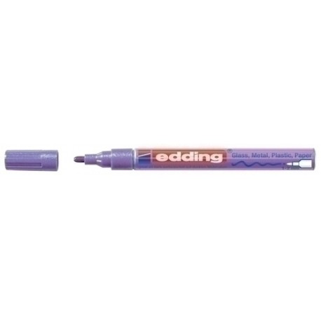 ROTUL.EDDING  751 VIOLETA METALICO