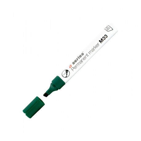 ROTULADOR PERM. A-SERIES PTA.BIS M33 VERDE AS0941