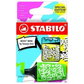 EST 3 MARCAD STABILO BOSS MINI BY SNOOZE ONE 2