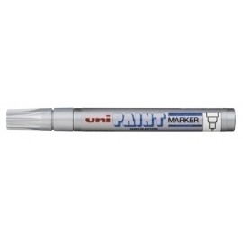 MARCADOR UNI-BALL UNI PAINT PX-20 PLATA