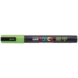 UNIBALL MARCADOR POSCA PC-3M PUNTA CÓNICA 0,9 - 1,3 MM VERDE MANZANA