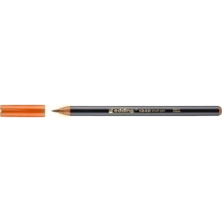ROTUL.EDDING 1340 BRUSHPEN NARANJA - Pack de 10 unidades