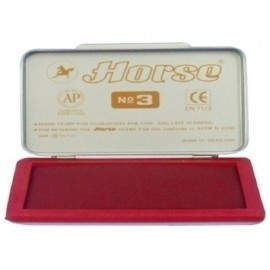 TAMPON HORSE Nº3 ROJO