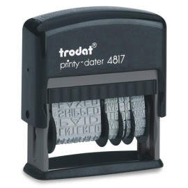 FECHADOR e.A. TRODAT 4817 3,8 mm FC 12TX