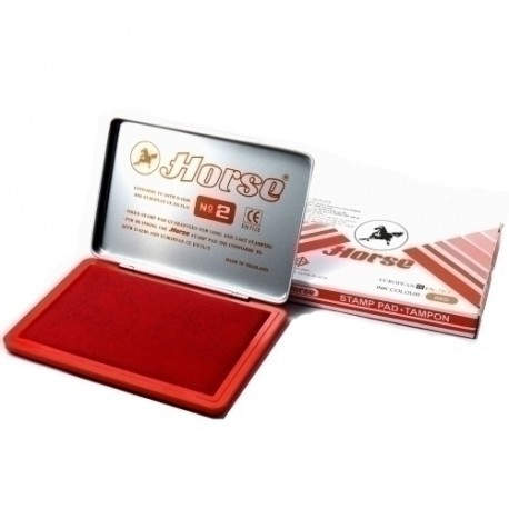 TAMPON HORSE Nº2 ROJO