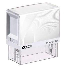 COLOP PRINTER 40 G7 23X59MM BLANCO/AZUL
