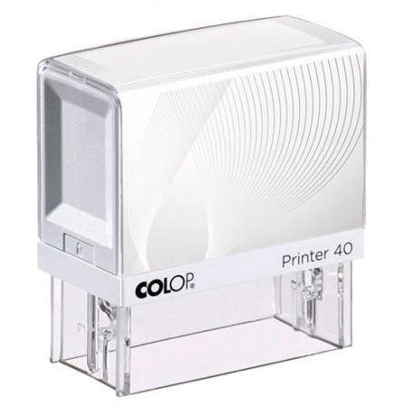 COLOP PRINTER 40 G7 23X59MM BLANCO/AZUL